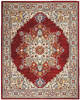 Nourison Majestic Red 79 X 99 Area Rug 805-114178 Thumb 0