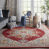Nourison Majestic Red 96 X 128 Area Rug  805-114179 Thumb 3