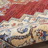 Nourison Majestic Red 86 X 116 Area Rug 805-114180 Thumb 2