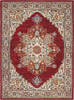 Nourison Majestic Red 86 X 116 Area Rug  805-114180 Thumb 0