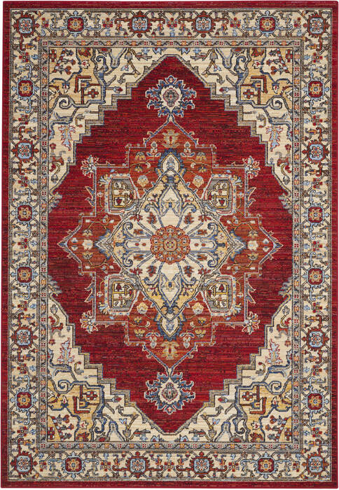 Nourison Majestic Red 56 X 80 Area Rug 805-114181 Image 0