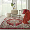 Nourison Majestic Red 56 X 80 Area Rug  805-114181 Thumb 3