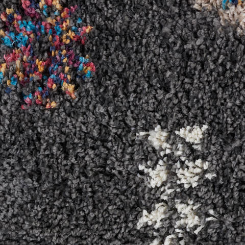 Nourison NORDIC SHAG Grey 90 X 120 Area Rug 805-114186 Image 8