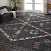 Nourison NORDIC SHAG Grey 90 X 120 Area Rug 805-114186 Thumb 3