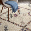 Nourison NORDIC SHAG White 53 X 79 Area Rug 805-114188 Thumb 2
