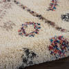 Nourison NORDIC SHAG White 53 X 79 Area Rug 805-114188 Thumb 6