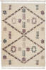 Nourison NORDIC SHAG White 53 X 79 Area Rug  805-114188 Thumb 0