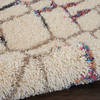 Nourison NORDIC SHAG White 40 X 63 Area Rug 805-114195 Thumb 6