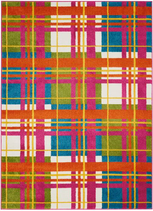 Nourison Oakdale Purple 92 X 120 Area Rug 805-114206 Image 0