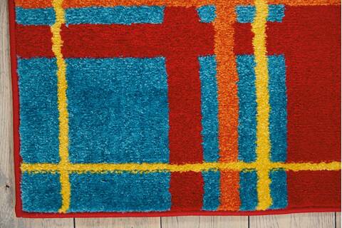 Nourison Oakdale Red 53 X 73 Area Rug 805-114208 Image 1