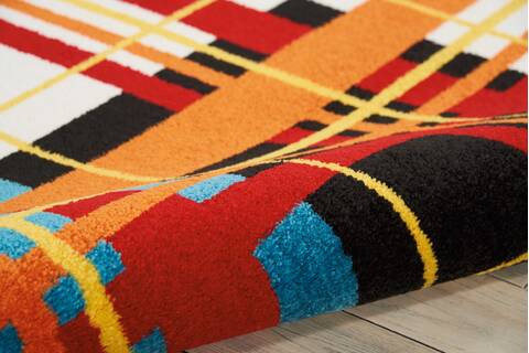Nourison Oakdale Red 53 X 73 Area Rug 805-114208 Image 2