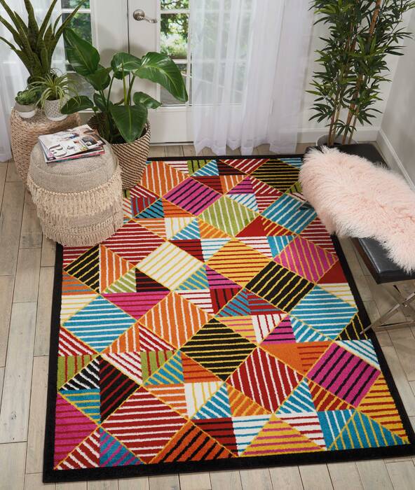 Nourison Oakdale Black 53 X 73 Area Rug 805-114212 Image 3