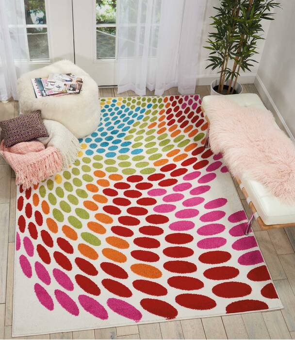 Nourison Oakdale White 53 X 73 Area Rug 805-114216 Image 3