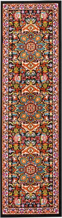 Nourison Oakdale Black Runner 22 X 76 Area Rug 805-114219 Image 0