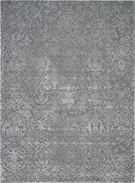 Nourison Opaline Grey Rectangle 5x8 ft Lucxelle Carpet 114248