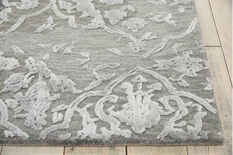 Nourison Opaline Grey 79 X 99 Area Rug 805-114249 Image 4