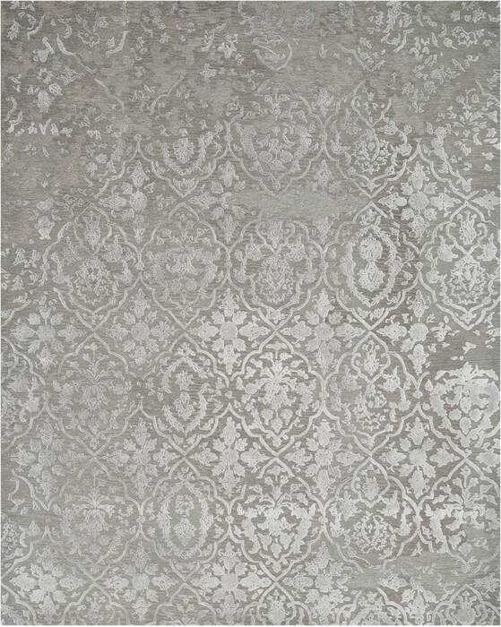 Nourison Opaline Grey 79 X 99 Area Rug 805-114249 Image 0