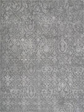 Nourison Opaline Grey Rectangle 8x11 ft Lucxelle Carpet 114250