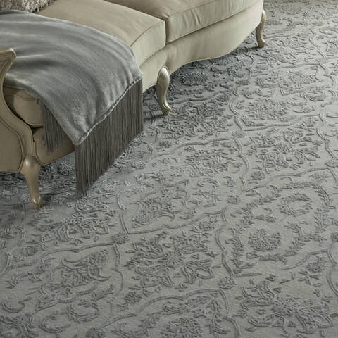 Nourison Opaline Beige 86 X 116 Area Rug 805-114256 Image 4