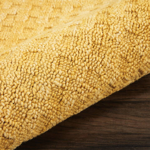 Nourison Perris Yellow 80 X 106 Area Rug 805-114270 Image 2