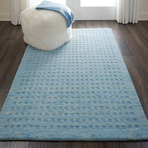 Nourison Perris Blue 39 X 59 Area Rug 805-114291 Image 3