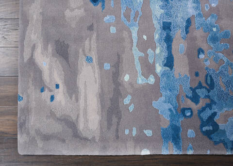 Nourison Prismatic Blue 86 X 116 Area Rug 805-114322 Image 1