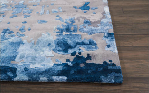 Nourison Prismatic Blue 86 X 116 Area Rug 805-114322 Image 5