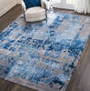 Nourison Prismatic Blue 86 X 116 Area Rug  805-114322 Thumb 4