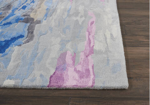 Nourison Prismatic Grey 56 X 75 Area Rug 805-114326 Image 5