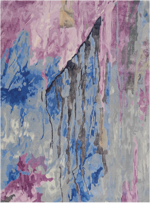 Nourison Prismatic Grey 56 X 75 Area Rug 805-114326 Image 0