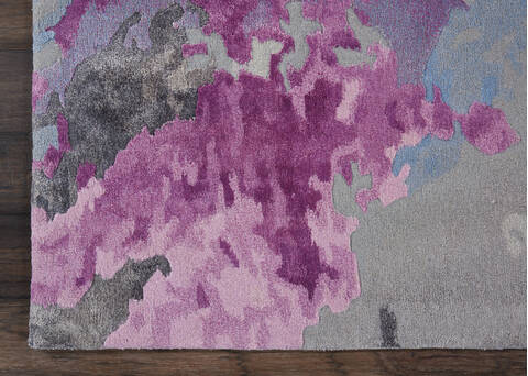 Nourison Prismatic Grey 86 X 116 Area Rug 805-114328 Image 1