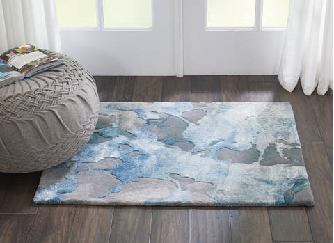 Nourison Prismatic Grey 23 X 30 Area Rug 805-114340 Image 3