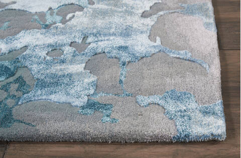 Nourison Prismatic Grey 23 X 30 Area Rug 805-114340 Image 5