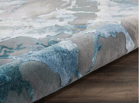 Nourison Prismatic Grey 86 X 116 Area Rug 805-114344 Image 2
