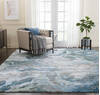 Nourison Prismatic Grey 86 X 116 Area Rug  805-114344 Thumb 4