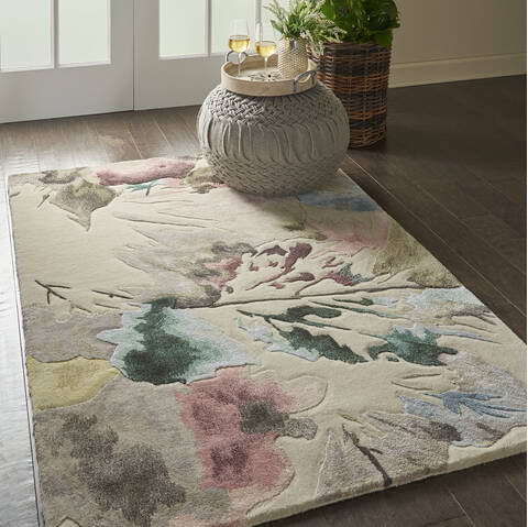 Nourison Prismatic Beige 39 X 59 Area Rug 805-114347 Image 5
