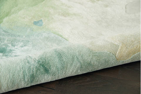 Nourison Prismatic Green 79 X 99 Area Rug 805-114355 Image 2
