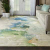 Nourison Prismatic Green 79 X 99 Area Rug 805-114355 Thumb 3
