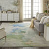 Nourison Prismatic Green 99 X 139 Area Rug 805-114357 Thumb 3