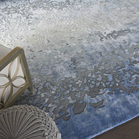 Nourison Prismatic Blue 86 X 116 Area Rug 805-114362 Image 3