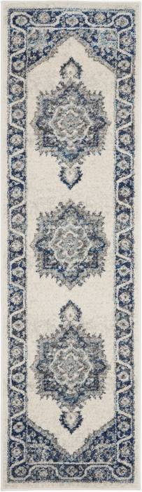 Nourison PERSIAN VINTAGE White Runner 22 X 76 Area Rug 805-114364 Image 0