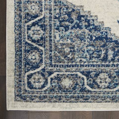 Nourison PERSIAN VINTAGE White 710 X 910 Area Rug 805-114368 Image 3