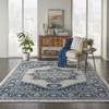 Nourison PERSIAN VINTAGE White 710 X 910 Area Rug 805-114368 Thumb 1