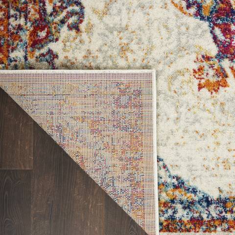 Nourison PERSIAN VINTAGE White Runner 22 X 76 Area Rug 805-114372 Image 4