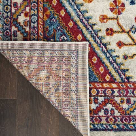 Nourison PERSIAN VINTAGE White 710 X 910 Area Rug 805-114387 Image 6