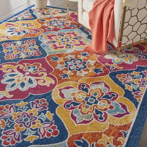 Nourison PERSIAN VINTAGE Multicolor 710 X 910 Area Rug 805-114399 Image 4