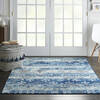 Nourison Persian Vintage Blue 53 X 73 Area Rug  805-114401 Thumb 3