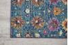 Nourison Passion Blue Runner 110 X 60 Area Rug  805-114408 Thumb 1