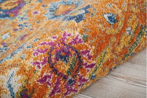 Nourison Passion Yellow Runner 110 X 60 Area Rug 805-114409 Image 2