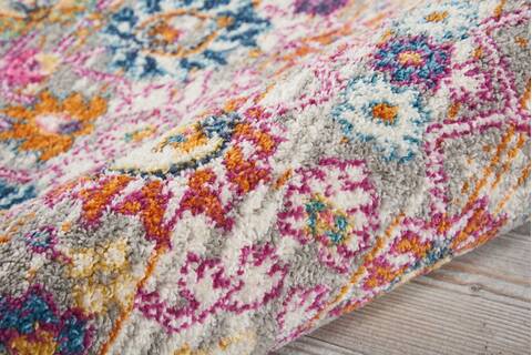 Nourison Passion Grey Runner 110 X 60 Area Rug 805-114410 Image 2